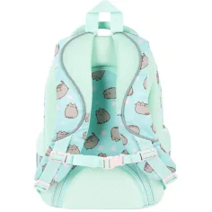 Pusheen mátový školní batoh, batoh BPL58 40x29x19 cm obrázek 2