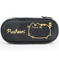 Pusheen zlatý oválný penál 20,5x9,5x5 cm obrázek 2