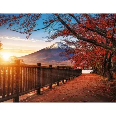 Puzzle 1000 dílků Fuji hora Japonsko premium plus - Trefl obrázek 2