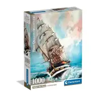 Puzzle Clementoni HQC 1000 dílků s motivem lodi Amerigo Vespucci