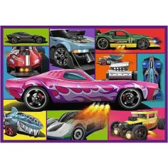 Puzzle Hot Wheels – závodní auta, 4 × 250 dílků – Trefl obrázek 4