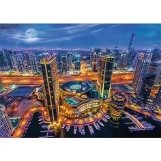Puzzle Světla Dubaje 2000 dílků - Trefl obrázek 2