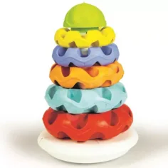 Pyramida z kroužků z 100% recyklovaného plastu - Clementoni baby obrázek 2