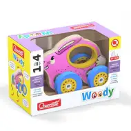 Quercetti: Woody dřevěný kuličkový králík