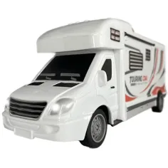 RC Dálkově ovládané Touring Car obytné auto se světlem 27MHz v měřítku 1/32 délka 25cm obrázek 3