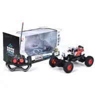 RC Dálkově ovládaný Crawler červeno-bílý terénní vůz 1/18 2.4GHz