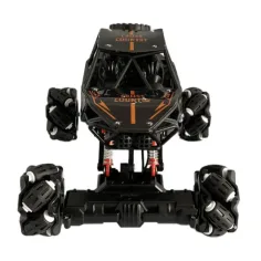 RC Dálkově ovládaný Cross Country Jeep s pohybem do stran, pružným zavěšením a světelnými efekty 21cm 2,4 GHz obrázek 3