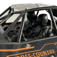 RC Dálkově ovládaný Cross Country Jeep s pohybem do stran, pružným zavěšením a světelnými efekty 21cm 2,4 GHz obrázek 5