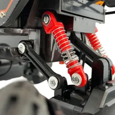 RC Dálkově ovládaný Cross Country Jeep s pohybem do stran, pružným zavěšením a světelnými efekty 21cm 2,4 GHz obrázek 7