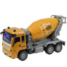 RC Dálkově ovládaný stavební nákladní automobil s efekty světla 27MHz 20cm v několika variantách 1ks obrázek 4