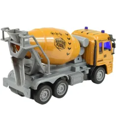 RC Dálkově ovládaný stavební nákladní automobil s efekty světla 27MHz 20cm v několika variantách 1ks obrázek 5