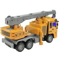 RC Dálkově ovládaný stavební nákladní automobil s efekty světla 27MHz 20cm v několika variantách 1ks obrázek 7