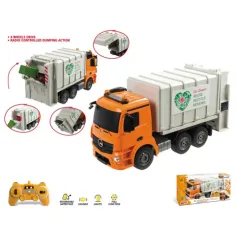 RC Mercedes Arocs dálkově ovládaný popelářský vůz 1:20 se světlem a zvukem 2,4GHz obrázek 2