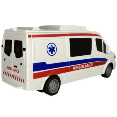 RC dálkově ovládaná záchranná služba s osvětlením 27MHz, měřítko 1/32, délka 25 cm. obrázek 2