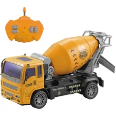 RC dálkově ovládaný betonový mixér s světly 1/36 obrázek 2