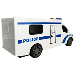 RC dálkově ovládaný policejní dodávka se světelnými a zvukovými efekty v měřítku 1:18, 20cm obrázek 3