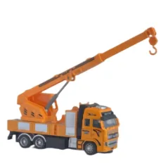 RC dálkově ovládaný stavební bagr nebo jeřáb s osvětlením ve dvou variantách 27MHz měřítko 1/36 20cm obrázek 7