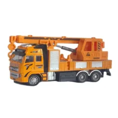 RC dálkově ovládaný stavební bagr nebo jeřáb s osvětlením ve dvou variantách 27MHz měřítko 1/36 20cm obrázek 8