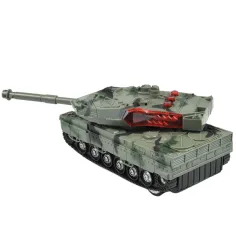 RC dálkově ovládaný tank M1 Abrams s efekty světla a zvuku v měřítku 1/32, 22 cm obrázek 2