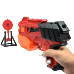 Raid Launcher: Ruční houbová střelná zbraň s terčem a náboji 26cm obrázek 7