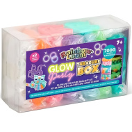 Rainbow Loom: Sada na výrobu náramků z gumiček svítících ve tmě