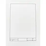 Rámovaný bezdřevý kreslicí papír A4 180g