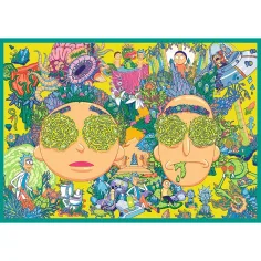 Rick a Morty Šílená dobrodružství 4x250dílné puzzle - Trefl obrázek 2