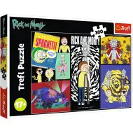 Rick a Morty: Zvláštní místo v galaxii 300dílné puzzle - Trefl