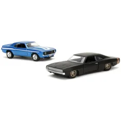Rychle a zběsile: 1969 Chevrolet Camaro a 1968 Dodge Charger Widebody 2ks balení 1/32 měřítko - Jada Toys obrázek 5