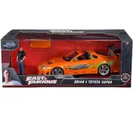 Rychle a zběsile: postava Briana a model auta Toyota Supra 1/24 - Simba Toys
