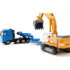 SIKU MAN těžkotonážní s Liebherr bagrem 1/87 obrázek 3