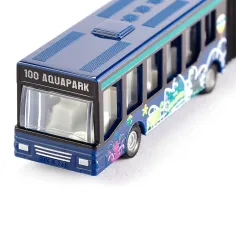 SIKU Modrý městský kloubový autobus 1/55 obrázek 2