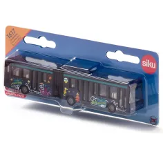 SIKU Modrý městský kloubový autobus 1/55 obrázek 4