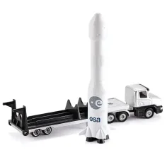 SIKU vesmírná mise kamion s raketovým přívěsem 1/87 obrázek 2