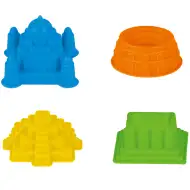 Sada 4 forem na pískoviště Hrad z písku