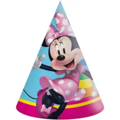 Sada 6 party klobouků Minnie Mouse