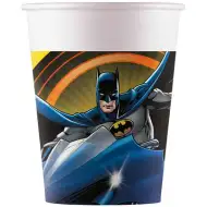 Sada 8 papírových kelímků Batman, 200 ml