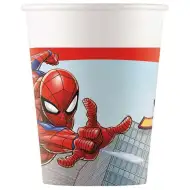 Sada 8 papírových kelímků Spider-Man 200 ml