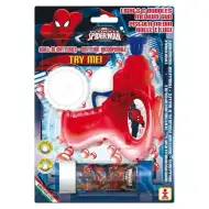 Sada bublifukové pistole s motivem Spider-Mana a světlem.