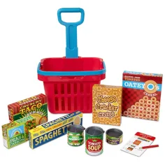 Sada hraček s kolečkovým nákupním vozíkem - Melissa & Doug obrázek 3