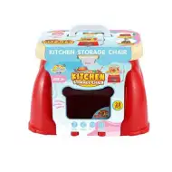 Sada hračkové kuchyně v přenosném pouzdře 32x35,5x23cm