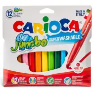 Sada jumbo fixů v pouzdře 12ks - Carioca
