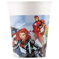 Sada papírových kelímků Avengers 8 ks 200 ml