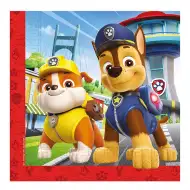 Sada papírových ubrousků Tlapková patrola – 2vrstvé, 33x33 cm, 20 ks