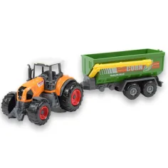 Sada pro farmu: Zemědělský traktor s přívěsem ve čtyřech variantách 22cm obrázek 4