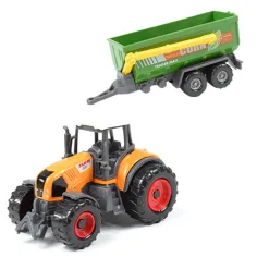 Sada pro farmu: Zemědělský traktor s přívěsem ve čtyřech variantách 22cm obrázek 5