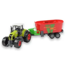 Sada pro farmu: Zemědělský traktor s přívěsem ve čtyřech variantách 22cm obrázek 6