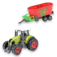 Sada pro farmu: Zemědělský traktor s přívěsem ve čtyřech variantách 22cm obrázek 7