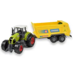 Sada pro farmu: Zemědělský traktor s přívěsem ve čtyřech variantách 22cm obrázek 8