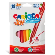 Sada tenkých filcových per 10ks - Carioca obrázek 2